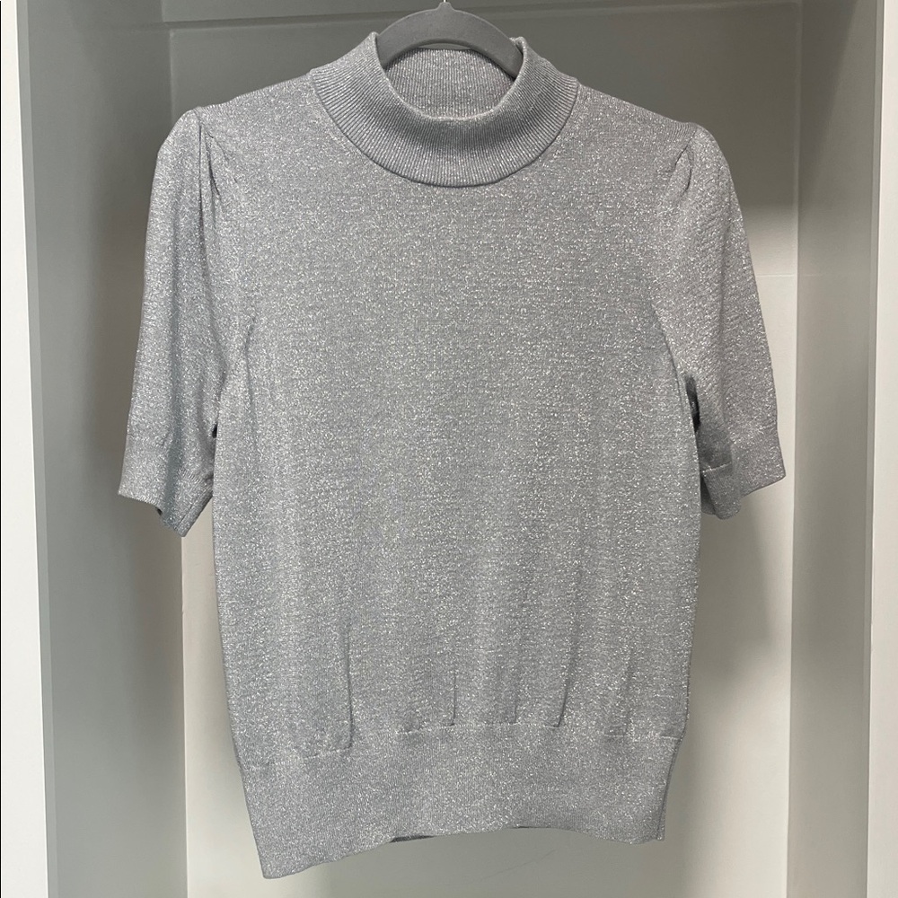 Michael Kors Silver Women's Cowl Neck Sweater